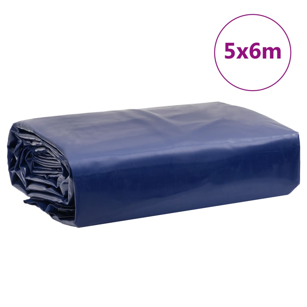 Bâche bleu 5x6 m 650 g/m²