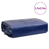 Bâche bleu 1,5x2,5 m 650 g/m²