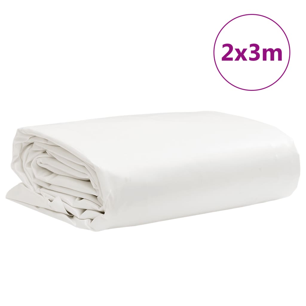 Bâche blanc 2x3 m 650 g/m²