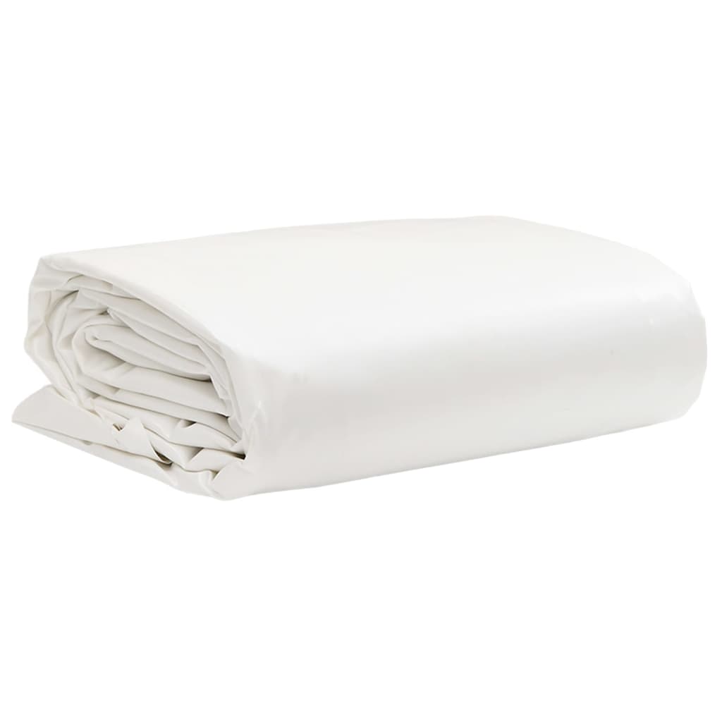 Bâche blanc 4x8 m 650 g/m²