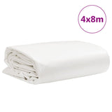 Bâche blanc 4x8 m 650 g/m²