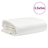 Bâche blanc 3,5x5 m 650 g/m²