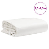 Bâche blanc 1,5x2,5 m 650 g/m²