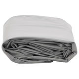 Grey tarpaulin Ø 2 m 650 g/m²