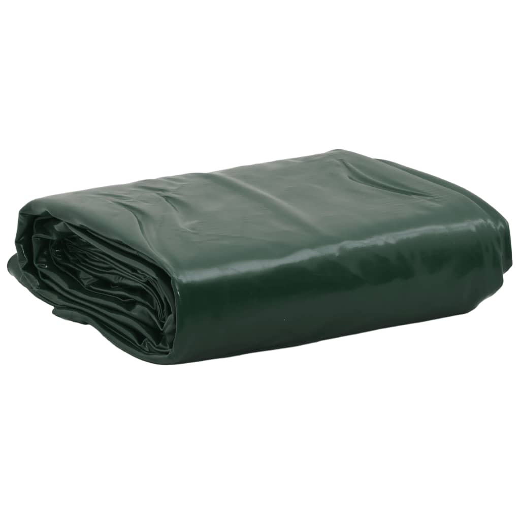 Green tarpaulin Ø 2.8 m 650 g/m²