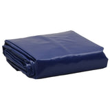 Blue tarpaulin Ø 2.6 m 650 g/m²