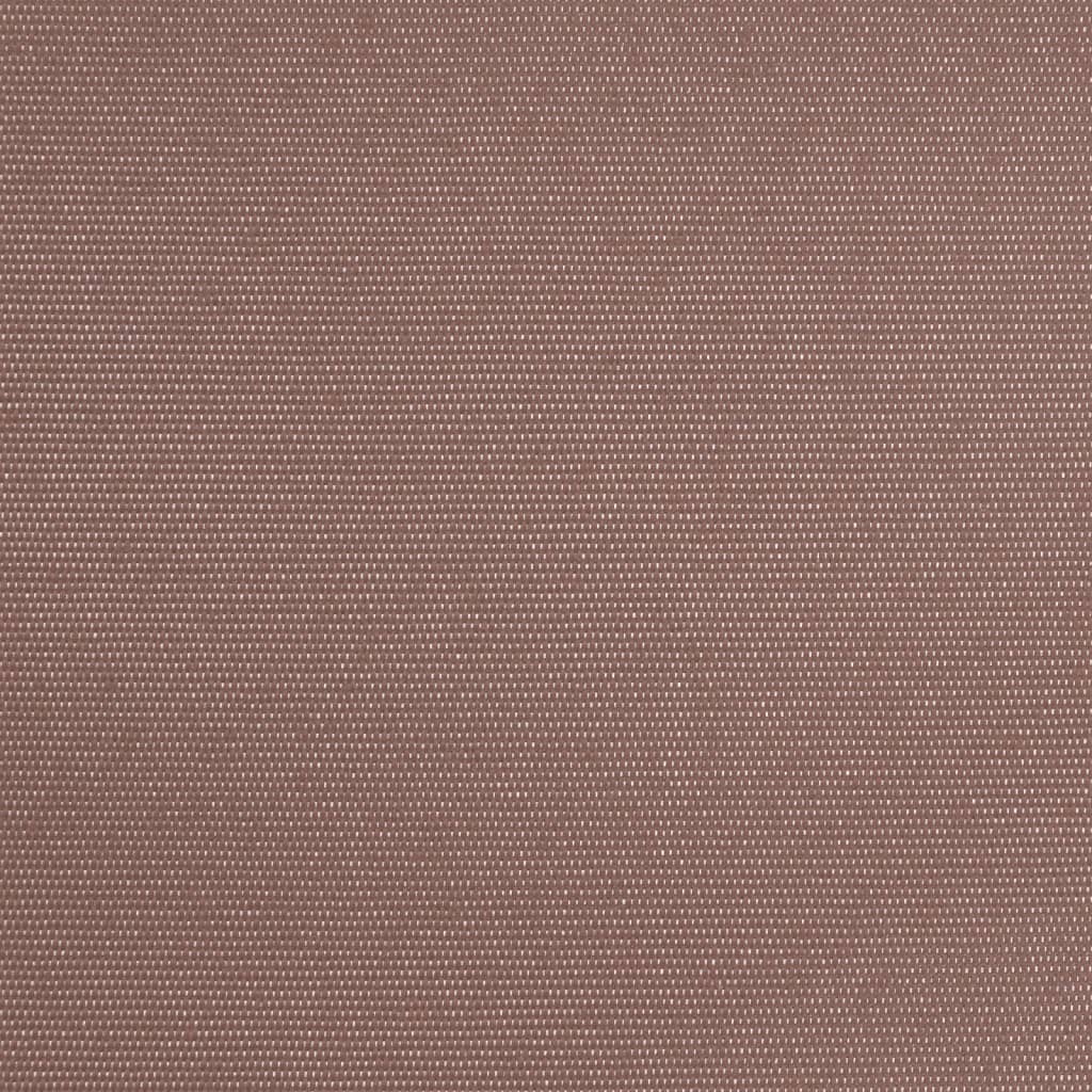 Tissu de remplacement de cantonnière d’auvent rayure marron 3 m