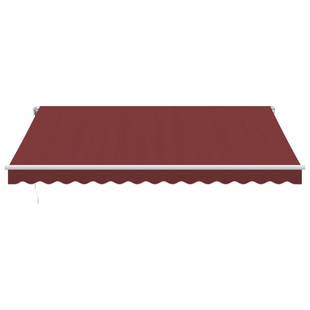 Automatic retractable awning burgundy 400x300 cm