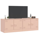 Meubles TV 2 pcs rose 67x39x44 cm acier