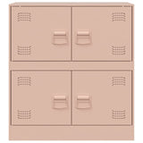 Rosa Sideboard 67x39x73 cm aus Stahl