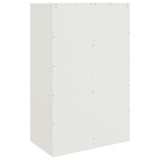 Buffet blanc 67x39x107 cm acier