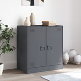 Buffet anthracite 67x39x73 cm acier