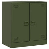 Buffet vert olive 67x39x73 cm acier