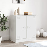 Buffet blanc 67x39x73 cm acier