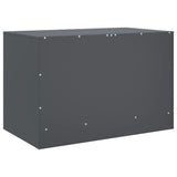 Meubles TV 2 pcs anthracite 67x39x44 cm acier