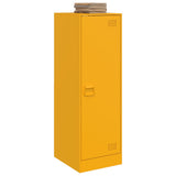 Buffet jaune moutarde 34,5x39x107 cm acier