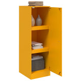 Buffet jaune moutarde 34,5x39x107 cm acier