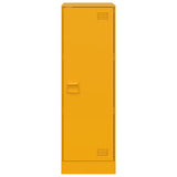 Buffet jaune moutarde 34,5x39x107 cm acier