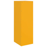 Buffet jaune moutarde 34,5x39x107 cm acier