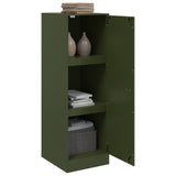 Buffet vert olive 34,5x39x107 cm acier