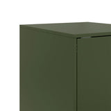 Buffet vert olive 34,5x39x107 cm acier