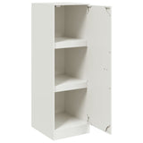 Buffet blanc 34,5x39x107 cm acier