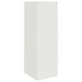 Buffet blanc 34,5x39x107 cm acier