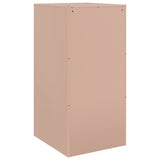 Buffet rose 34,5x39x73 cm acier