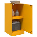 Buffet jaune moutarde 34,5x39x73 cm acier