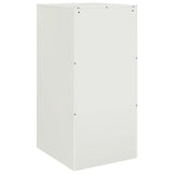 Buffet blanc 34,5x39x73 cm acier