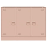 Rosa Sideboard 99x39x73 cm aus Stahl