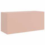 Meuble TV rose 99x39x44 cm acier