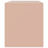 Meuble TV rose 67x39x44 cm acier