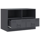 Meubles TV 2 pcs anthracite 67x39x44 cm acier