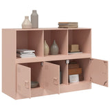 Rosa Sideboard 99x39x73 cm aus Stahl