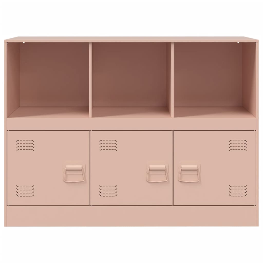 Rosa Sideboard 99x39x73 cm aus Stahl