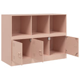 Rosa Sideboard 99x39x73 cm aus Stahl