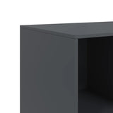 Buffet anthracite 99x39x73 cm acier