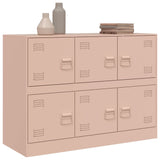 Rosa Sideboard 99x39x73 cm aus Stahl