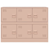 Rosa Sideboard 99x39x73 cm aus Stahl