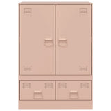 Buffet haut rose 67x39x95 cm acier