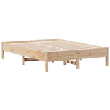 Cadre de lit sans matelas 120x190 cm bois de pin massif