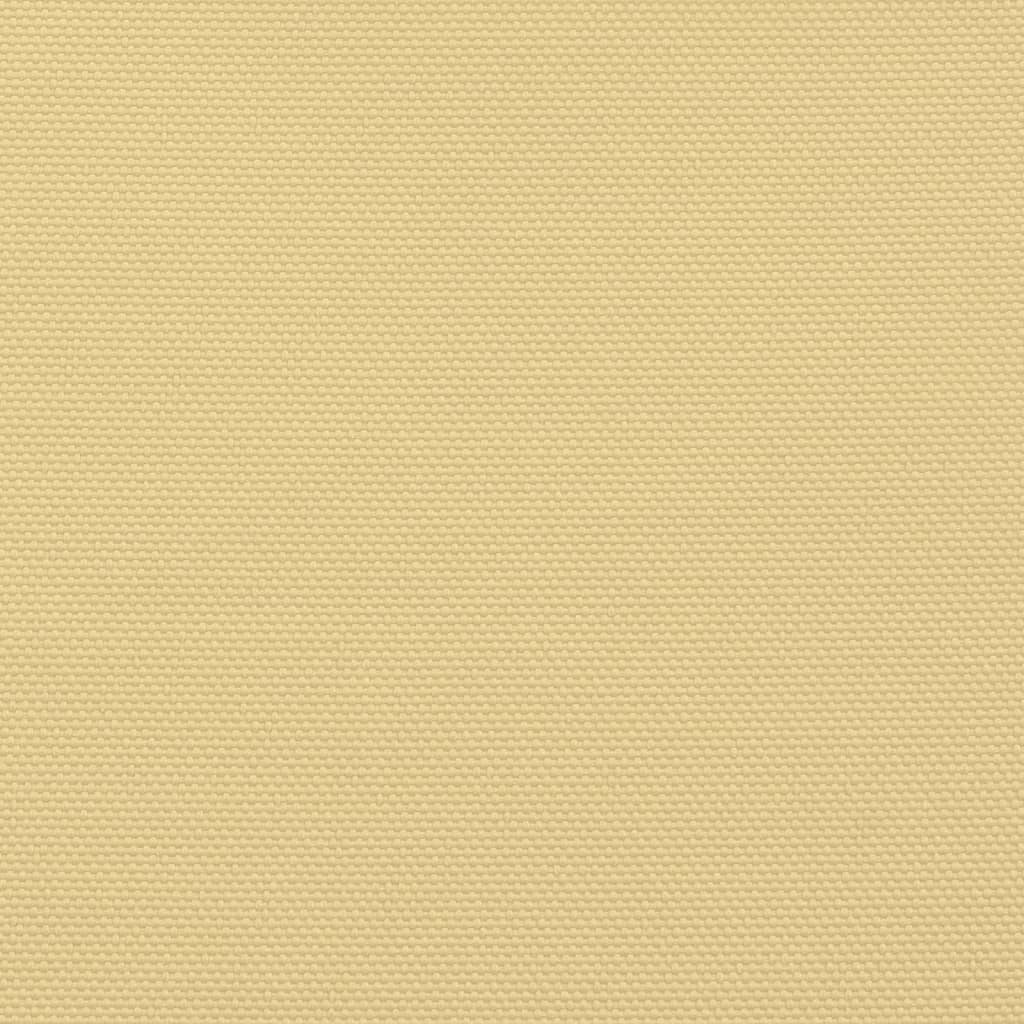 Voile d'ombrage sable 4,5x2 m 100 % polyester oxford