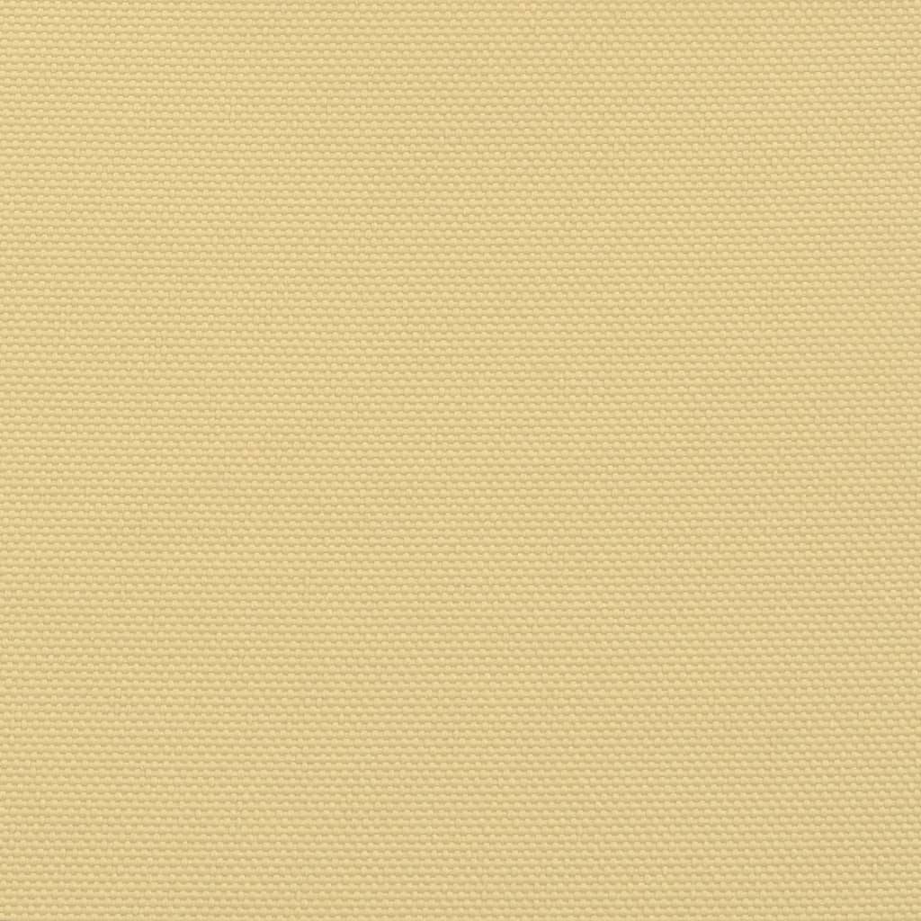 Voile d'ombrage sable 4,5x2,5 m 100 % polyester oxford