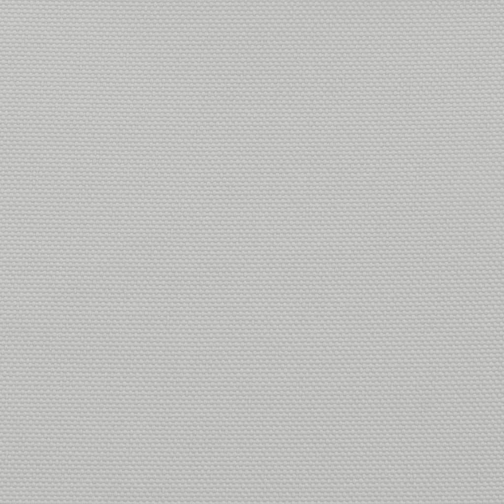 Voile d'ombrage gris clair 2,5x2,5x3,5 m 100% polyester oxford