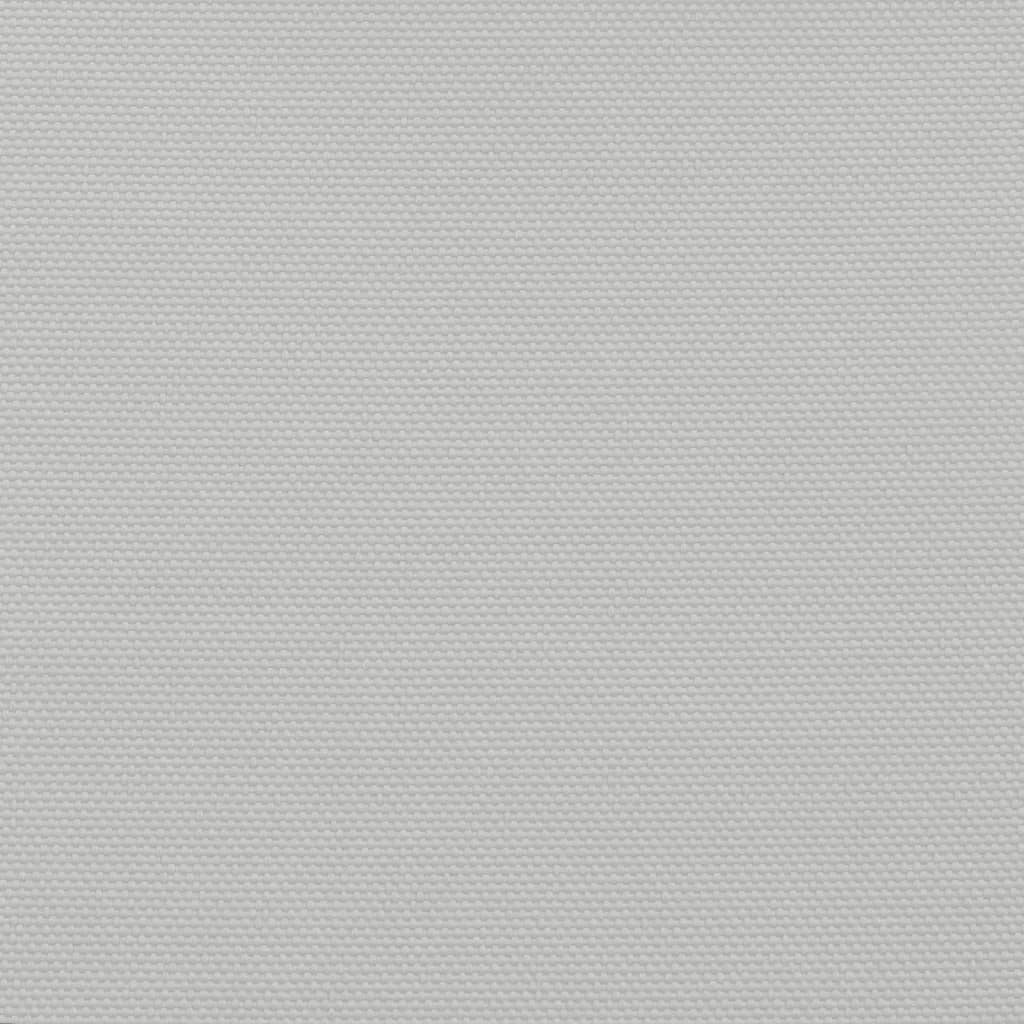 Voile d'ombrage gris clair 3x3x3 m 100% polyester oxford