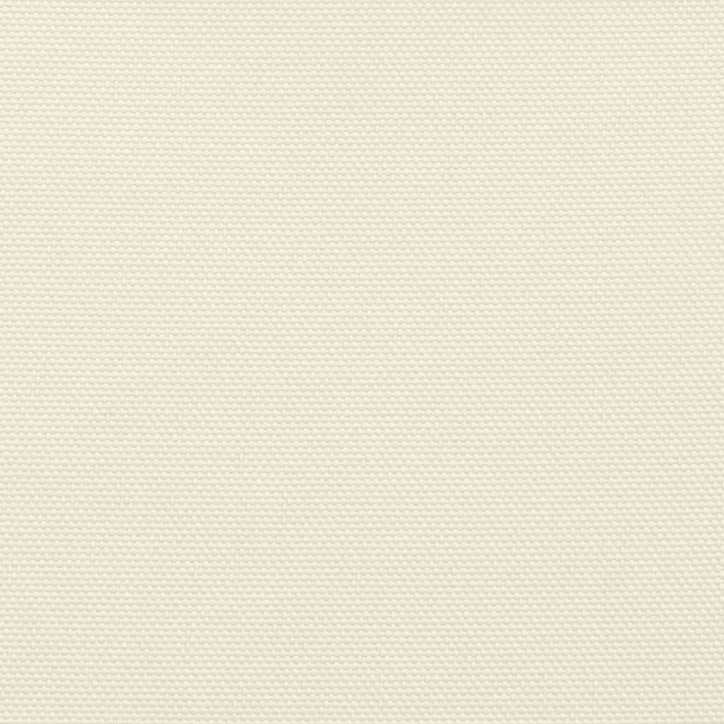 Voile d'ombrage crème 2x2x2 m 100 % polyester oxford