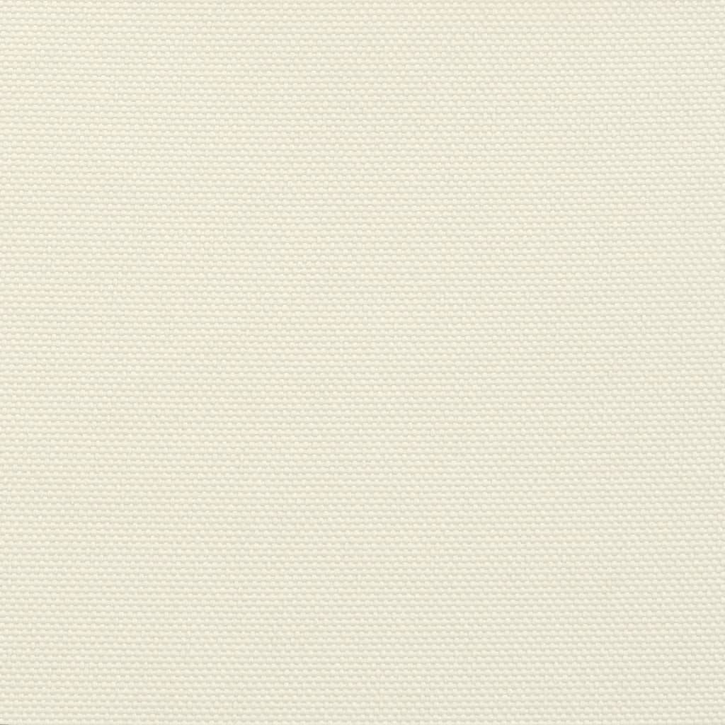 Voile d'ombrage crème 7x5x5 m 100 % polyester oxford