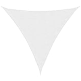 White shade sail 2x2x2 m 100% polyester oxford