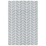 Outdoor rug Grey 120x180 cm PP